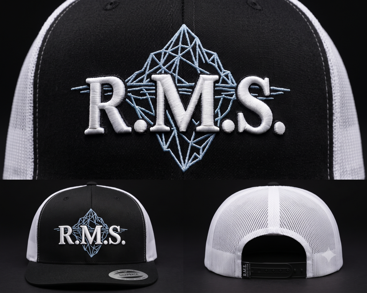 DROP 001 - R.M.S. ICEBERG TWO-TONE TRUCKER HAT