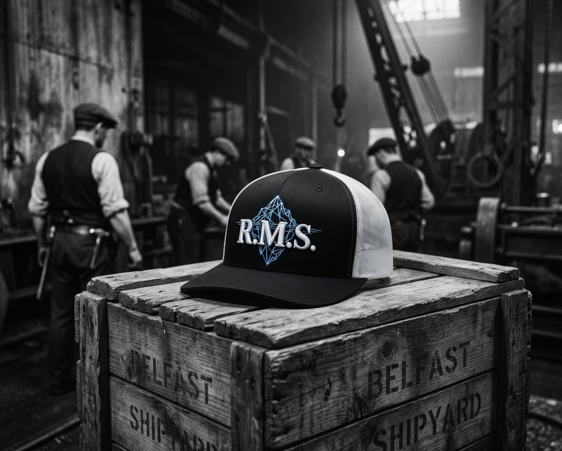 DROP 001 - R.M.S. ICEBERG TWO-TONE TRUCKER HAT