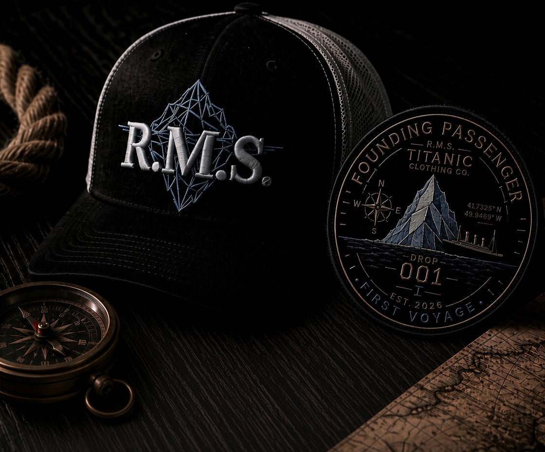 DROP 001 - R.M.S. ICEBERG TWO-TONE TRUCKER HAT